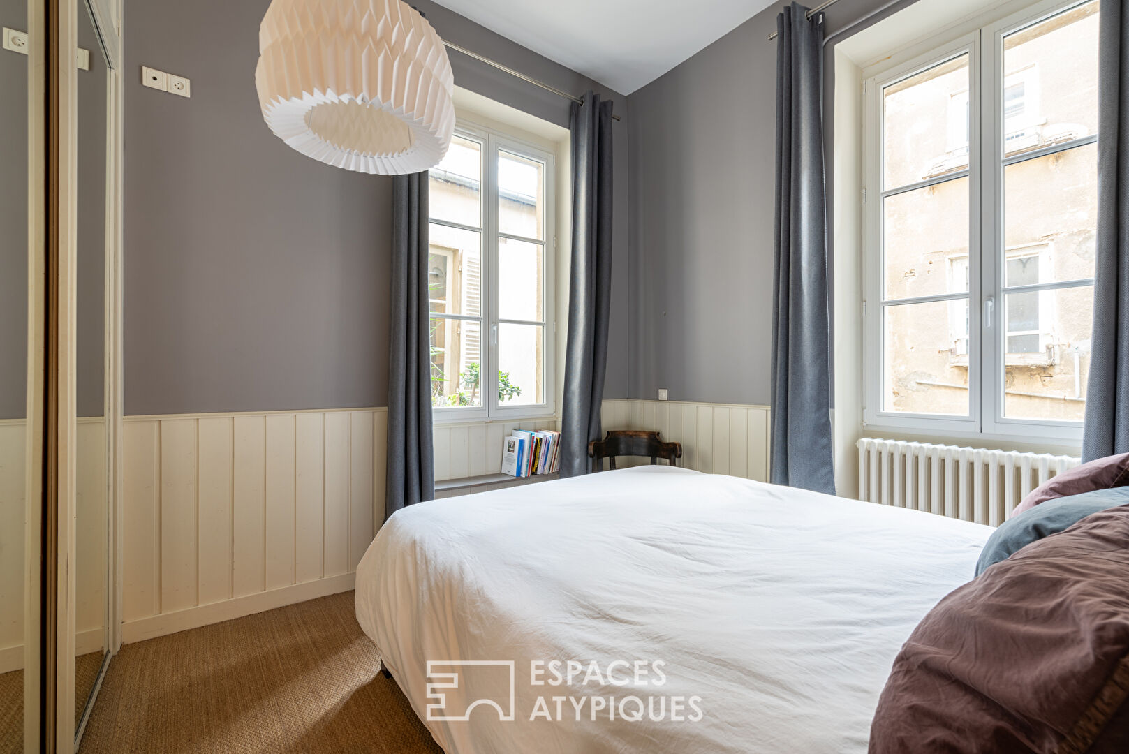 Appartement d’expression et au charme indiscutable – Centre Rennes