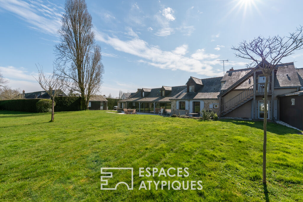 Maison de caractère proche Château-Gontier  237  M²