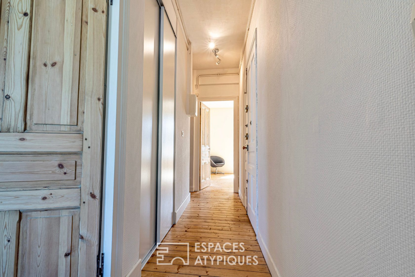 Appartement rénové en coeur de ville