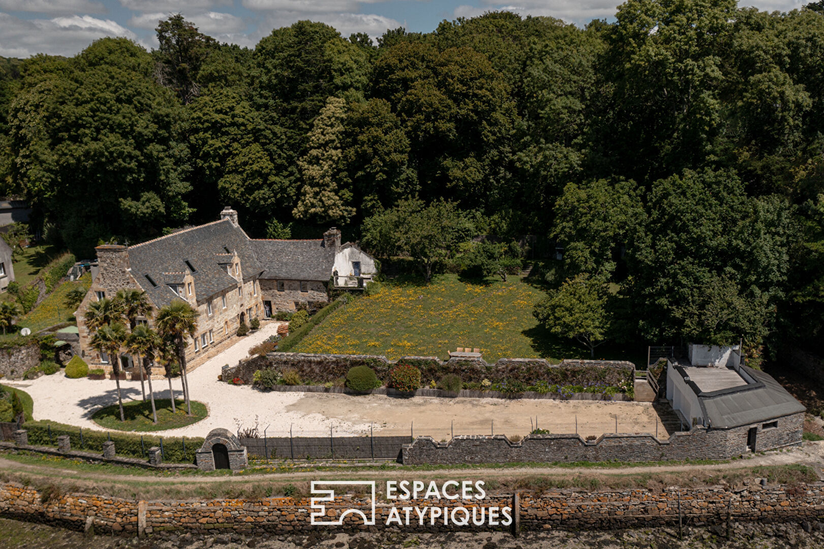 Manoir du XVIIème et sa vue mer