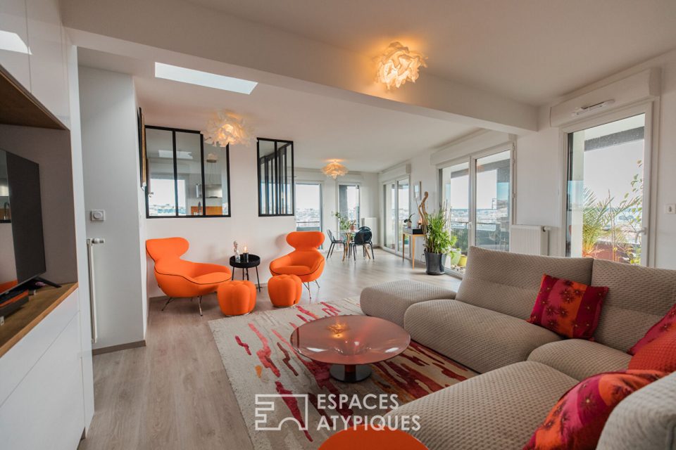 Appartement dernier étage avec vue mer et terrasse