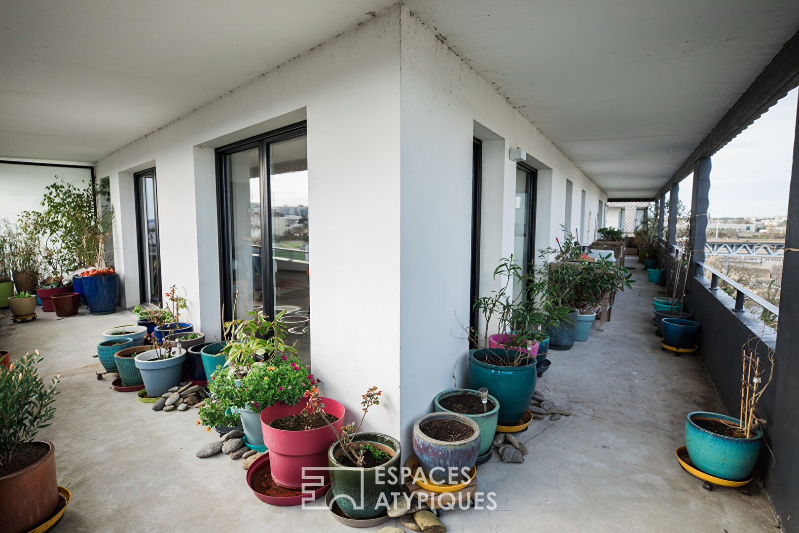 Appartement dernier étage avec vue mer et terrasse