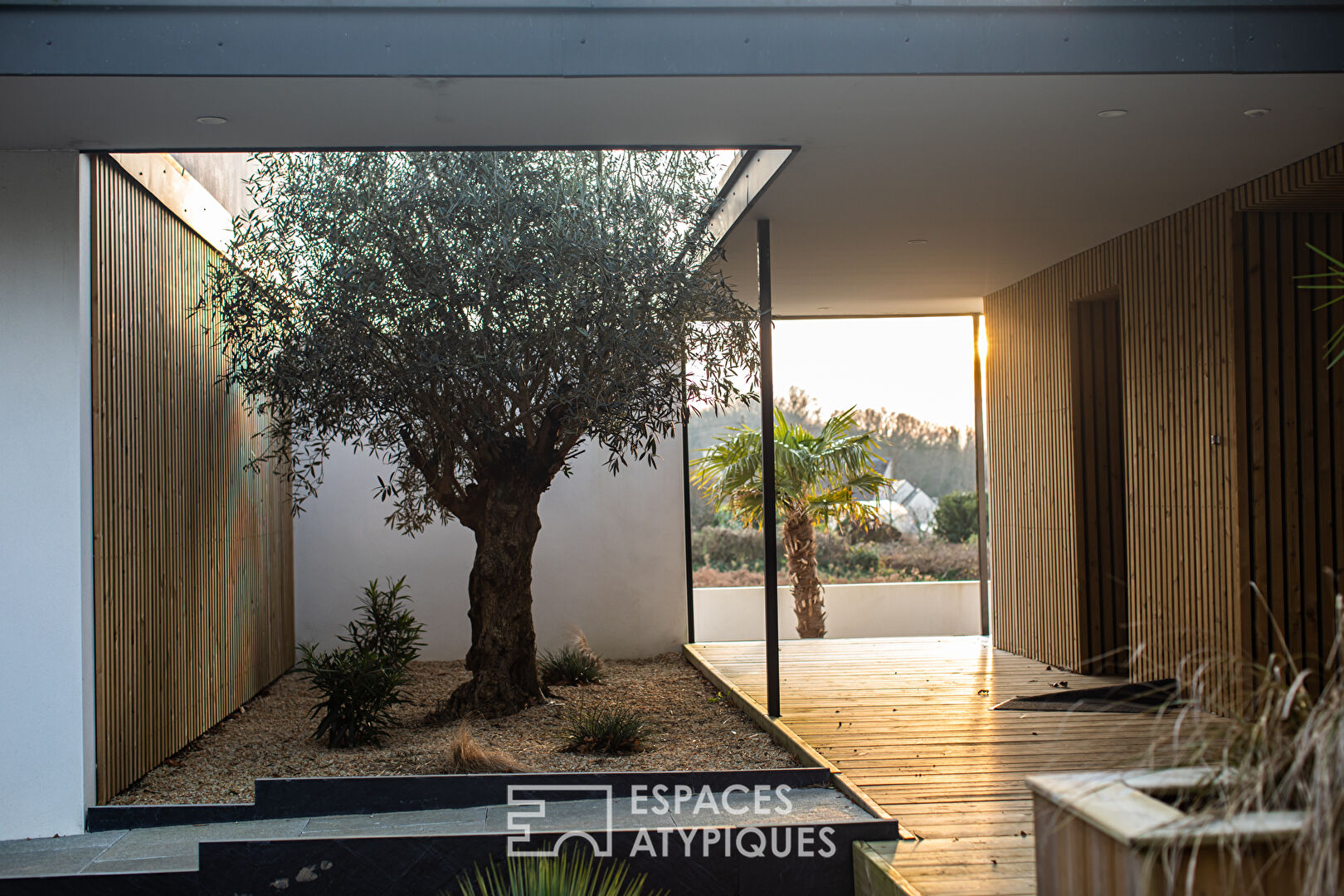 Villa contemporaine avec vue panoramique sur la mer