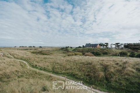 Property on the dunes with breathtaking sea view