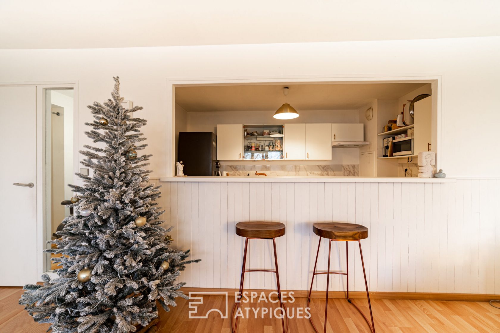 Appartement, ambiance Scandinave avec terrasse, vue sur le Mont Valérien