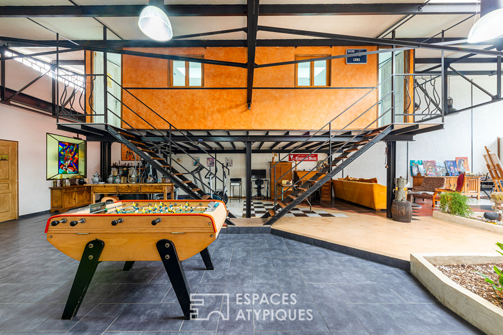 Loft with garden and terrace in Village Montigny