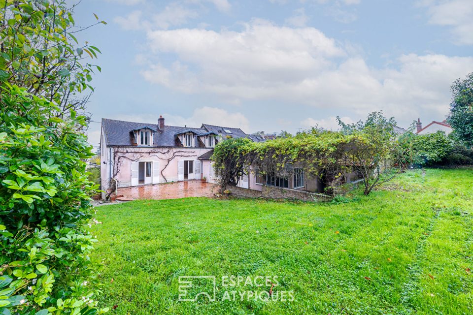 Maison de campagne aux charmes naturels sur les côteaux d'Asnières sur Oise...