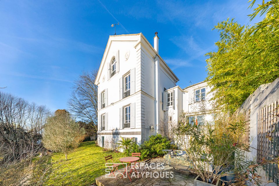 Maison bourgeoise du XIXème avec vue sur Paris