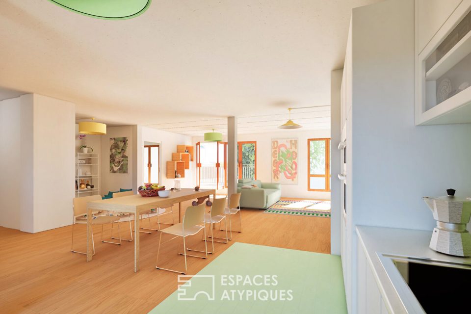 Capucine - Bel Appartement traversant de  117m² évolutif et personnalisable