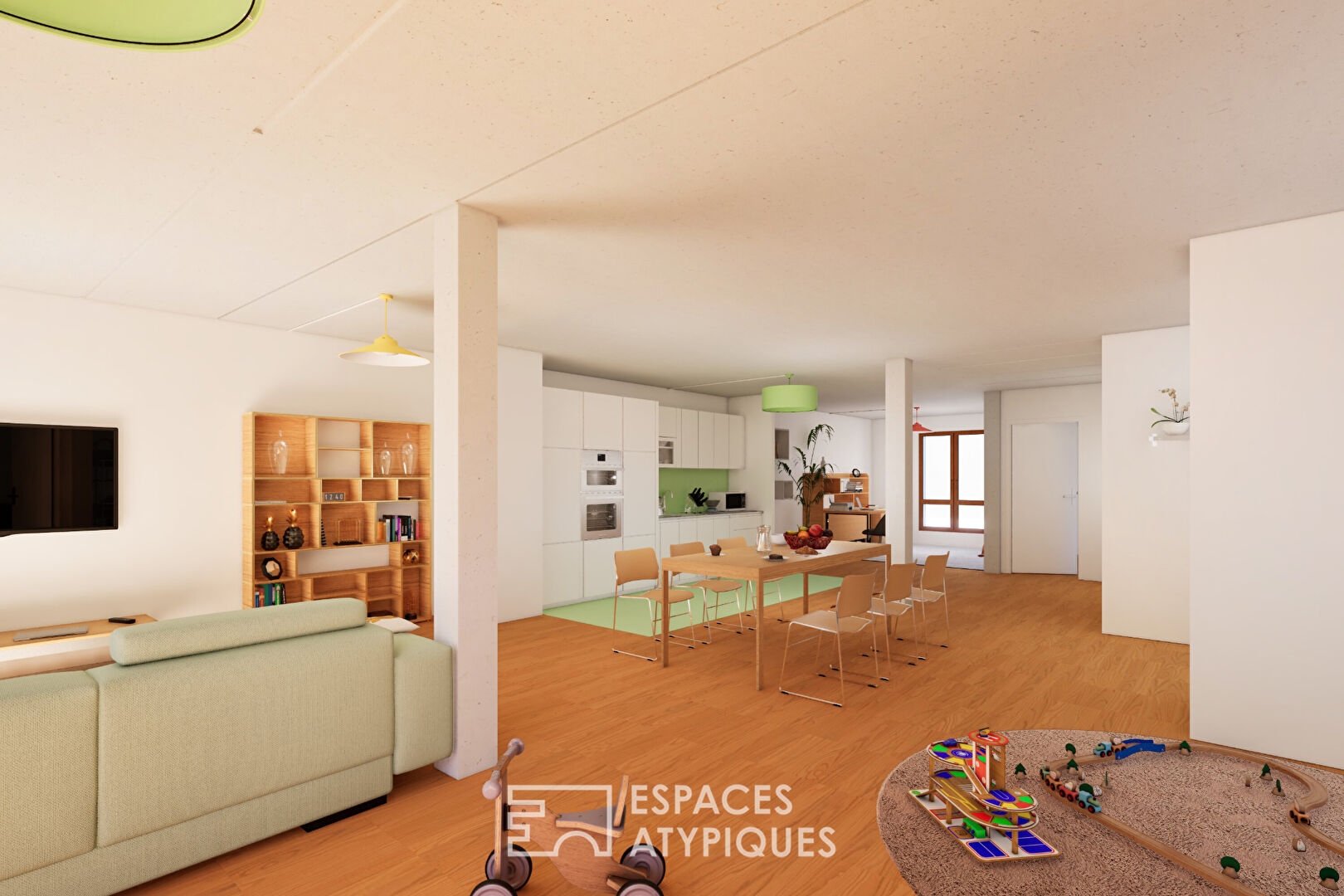 Capucine – Beautiful 117sqm dual-aspect apartment, scalable and customizable