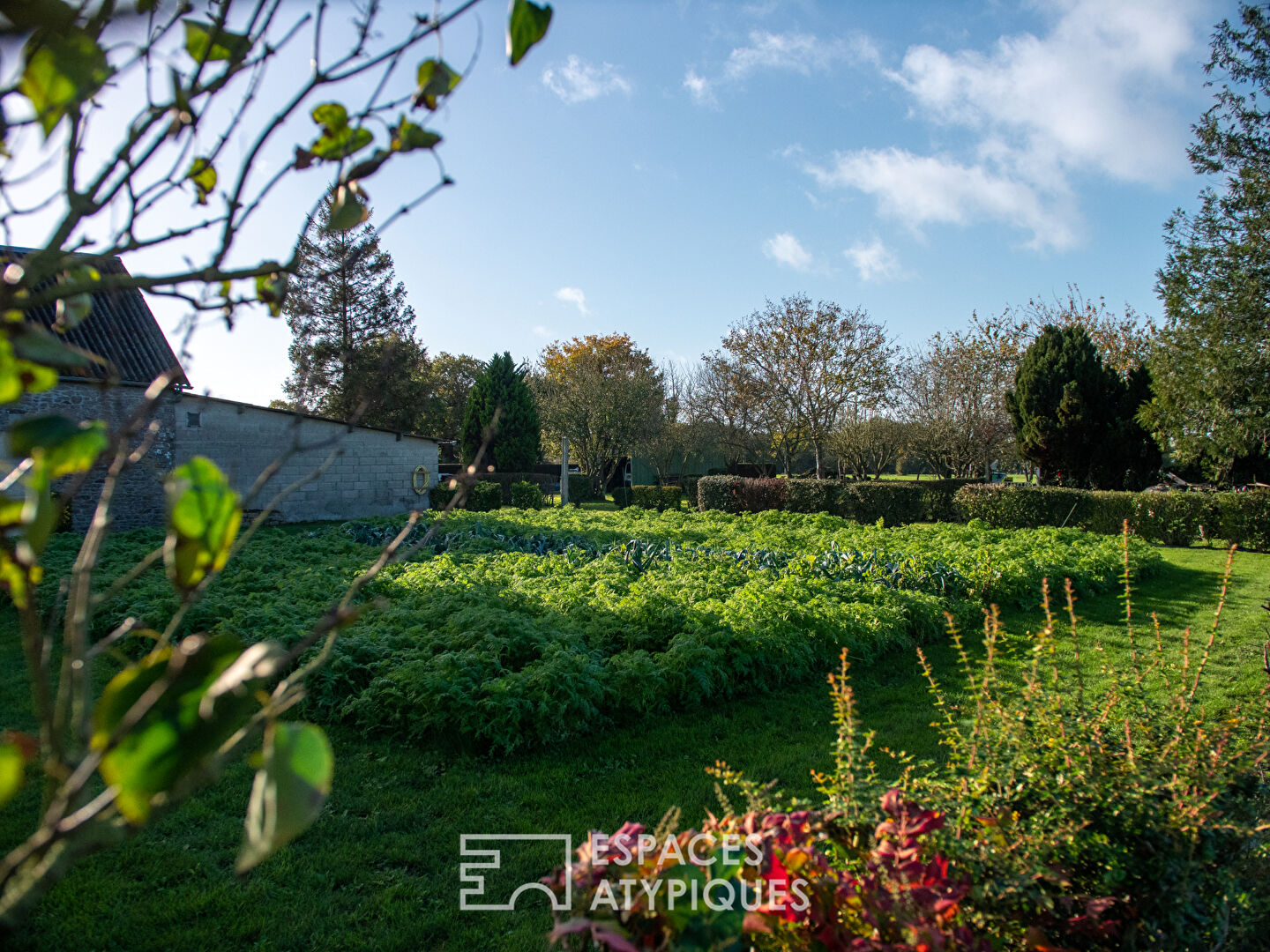 BELLE MAISON EN PIERRE AVEC JARDIN ET DEPENDANCES EN CAMPAGNE