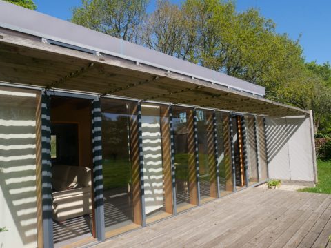 Ecological Bioclimatic architect house Paimpol