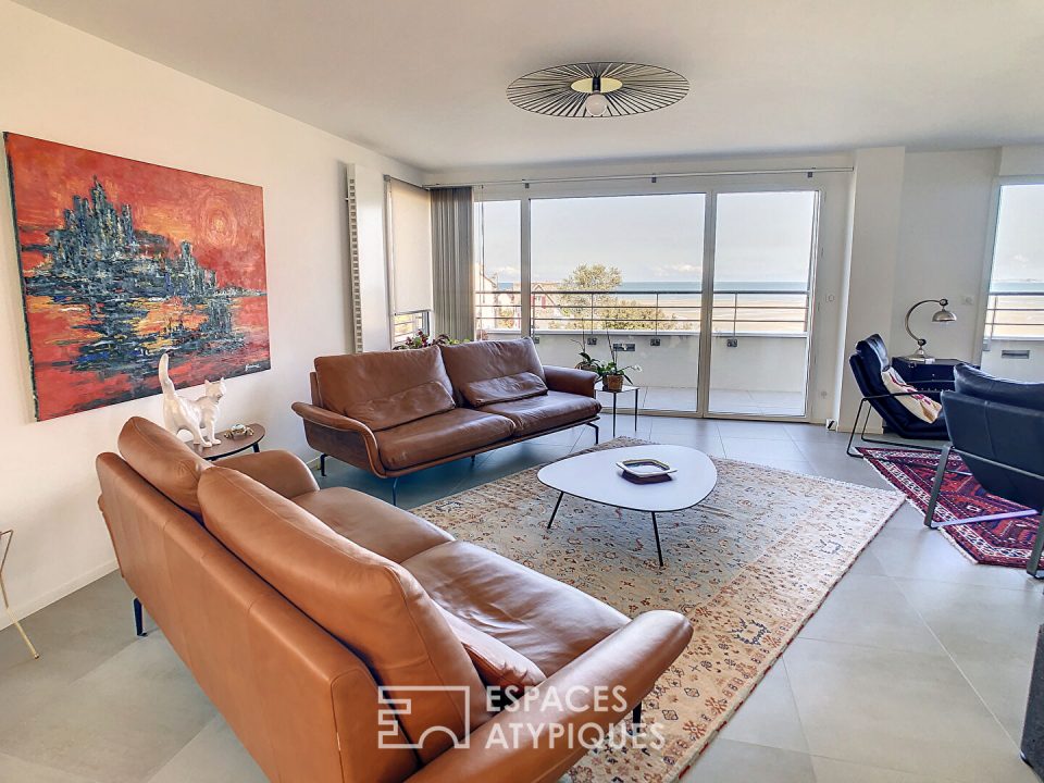 Splendide appartement de 131 m2 , vue Mer et terrasse