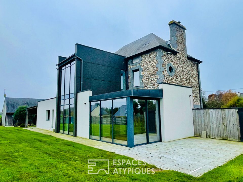 Maison de maître élégante au design contemporain,  belles prestations.