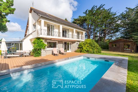 Maison avec piscine et sa maison d’invités à Pordic