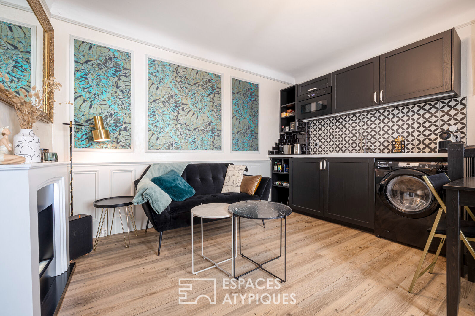 The elegant little duplex in the heart of the Les Halles district