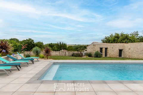 Elégante maison bourgeoise avec piscine