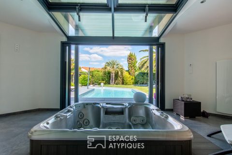 Chaleureuse propriété à la Pironnière avec piscine et jardin paysagé