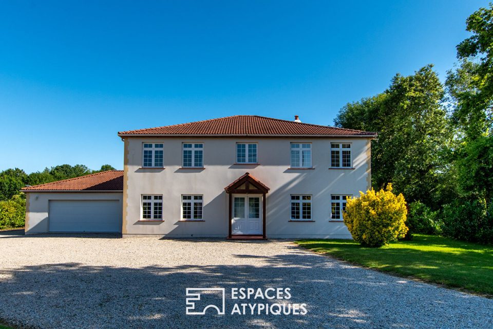 Propriété avec gîte et piscine au coeur de la campagne