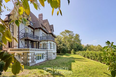 Prestigious neo-Norman manor with breathtaking sea view