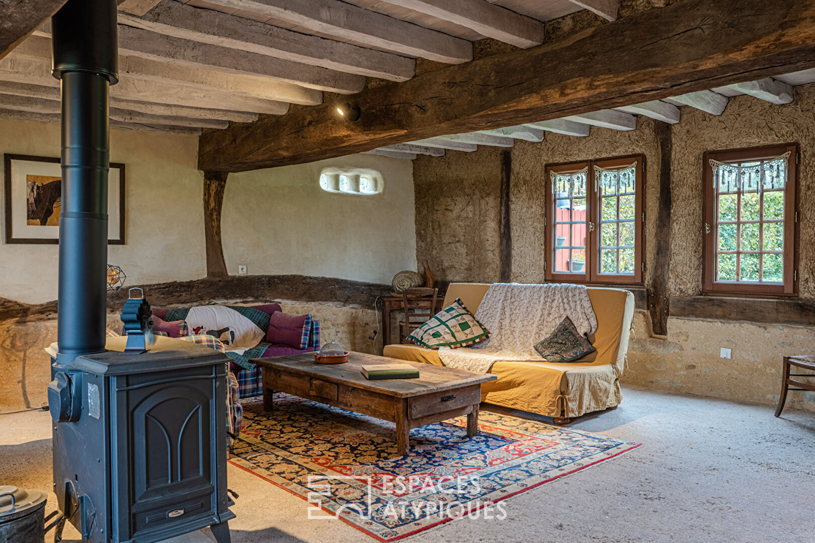 Maison Normande proche forêt avec herbage et boxes pour chevaux