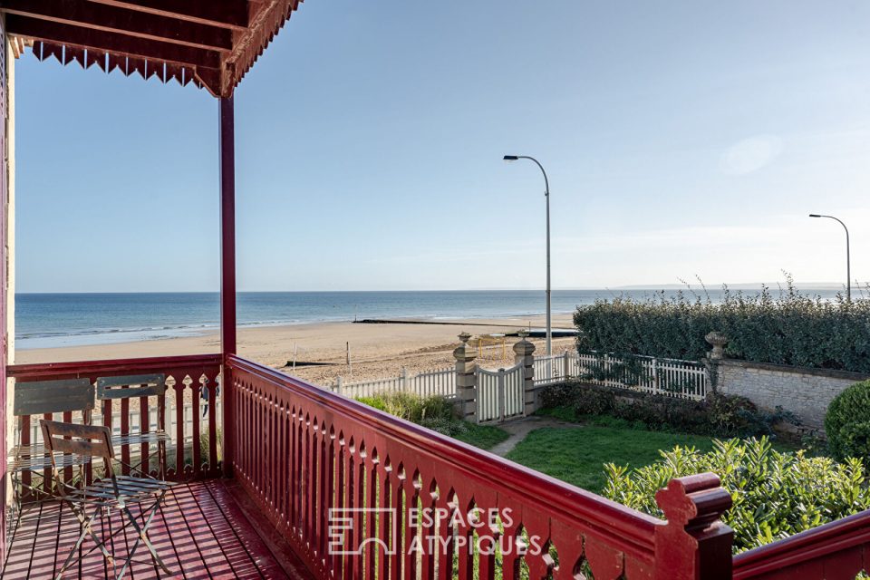 Appartement vue mer dans villa balnéaire