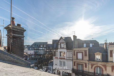 Studio en dernier étage au coeur de Deauville