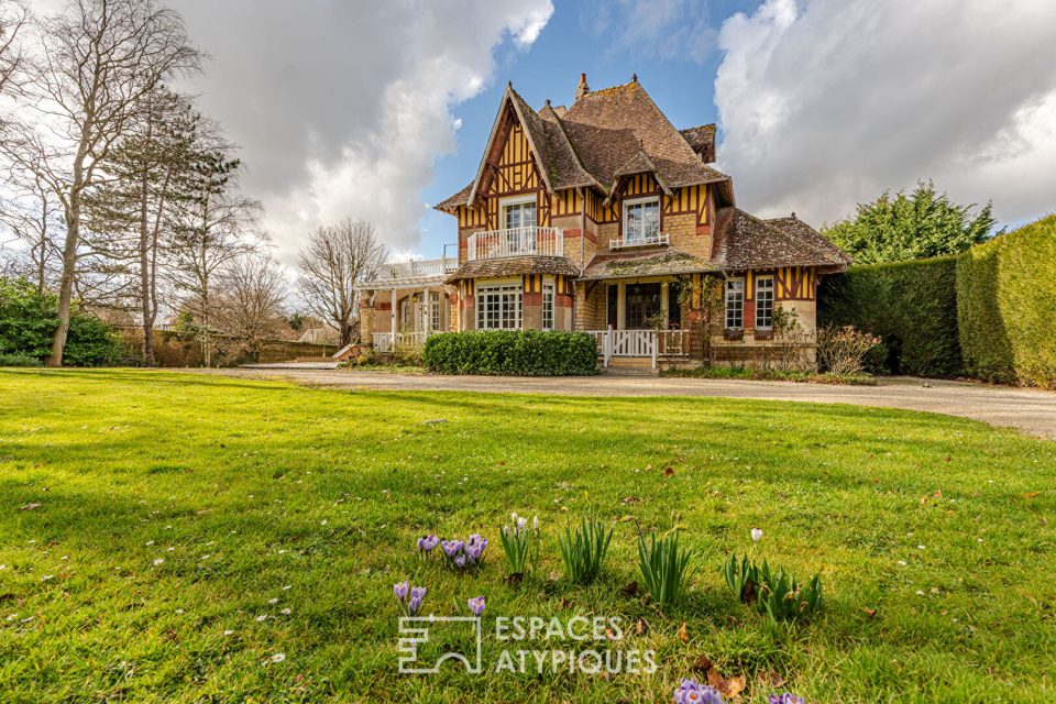 Belle demeure anglo-normande rénovée