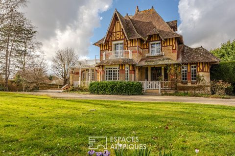 Belle demeure anglo-normande rénovée