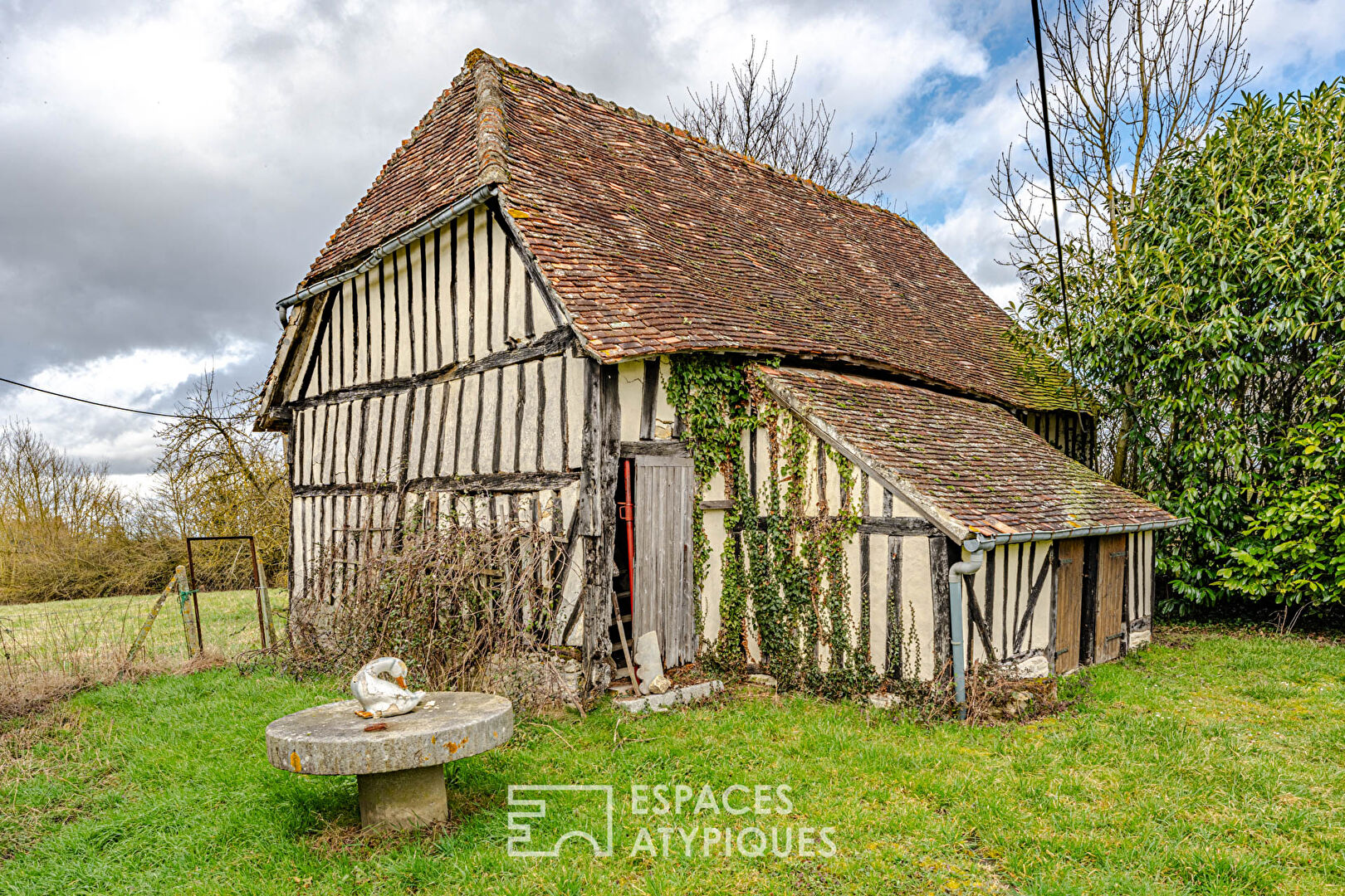 Authentique maison normande en colombages