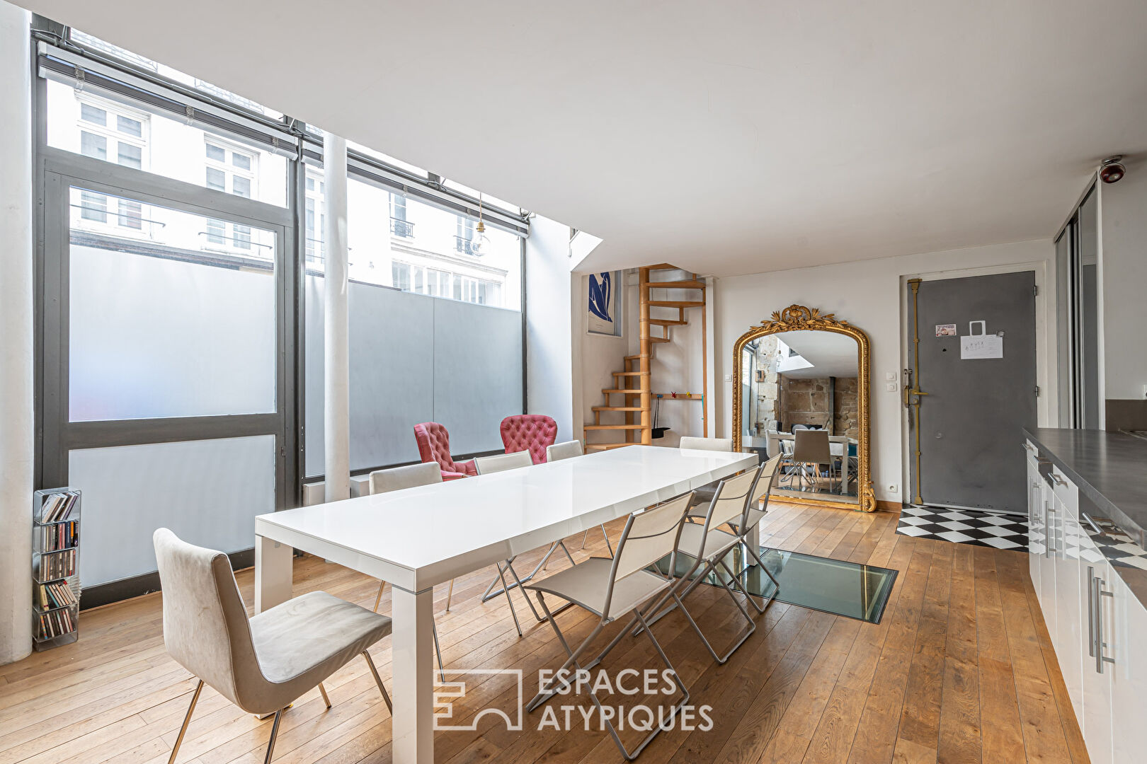 Loft en triplex entre Sentier et Bourse