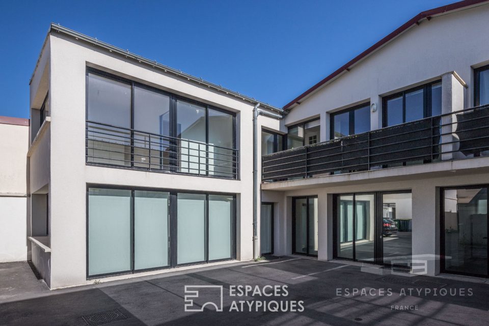 92700 COLOMBES - Duplex contemporain mixte avec balcon exposé plein Sud - Réf. 1925EP