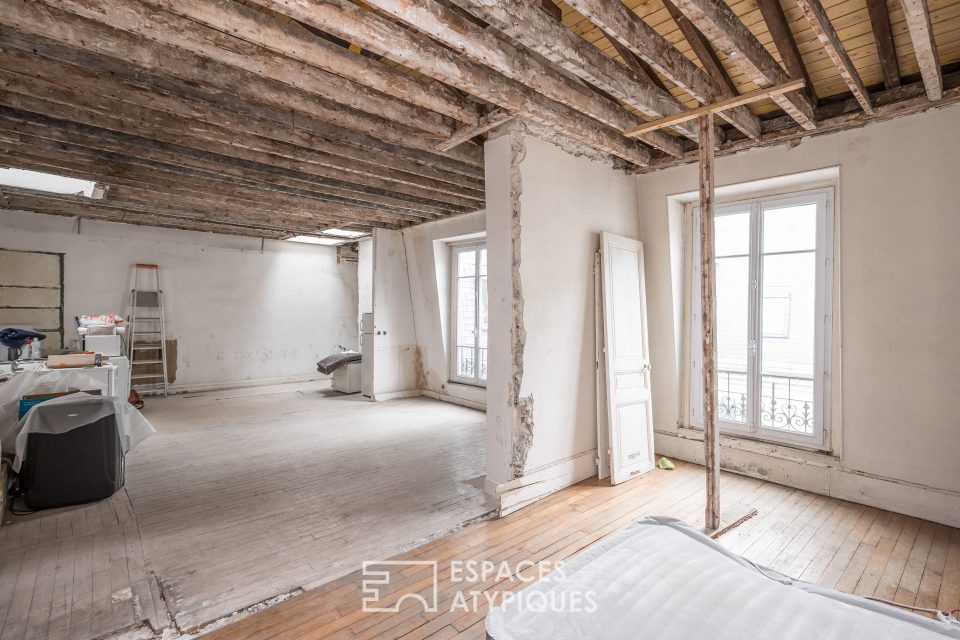 75016 PARIS - Appartement au dernier étage à rénover - Réf. 2230EP
