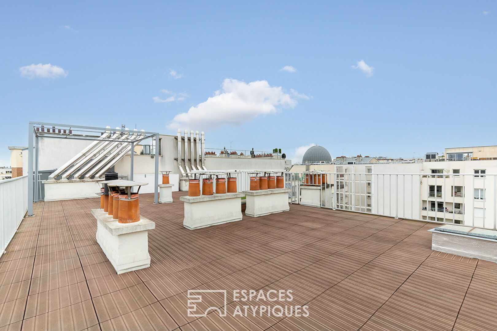 Top floor duplex with roof terrace