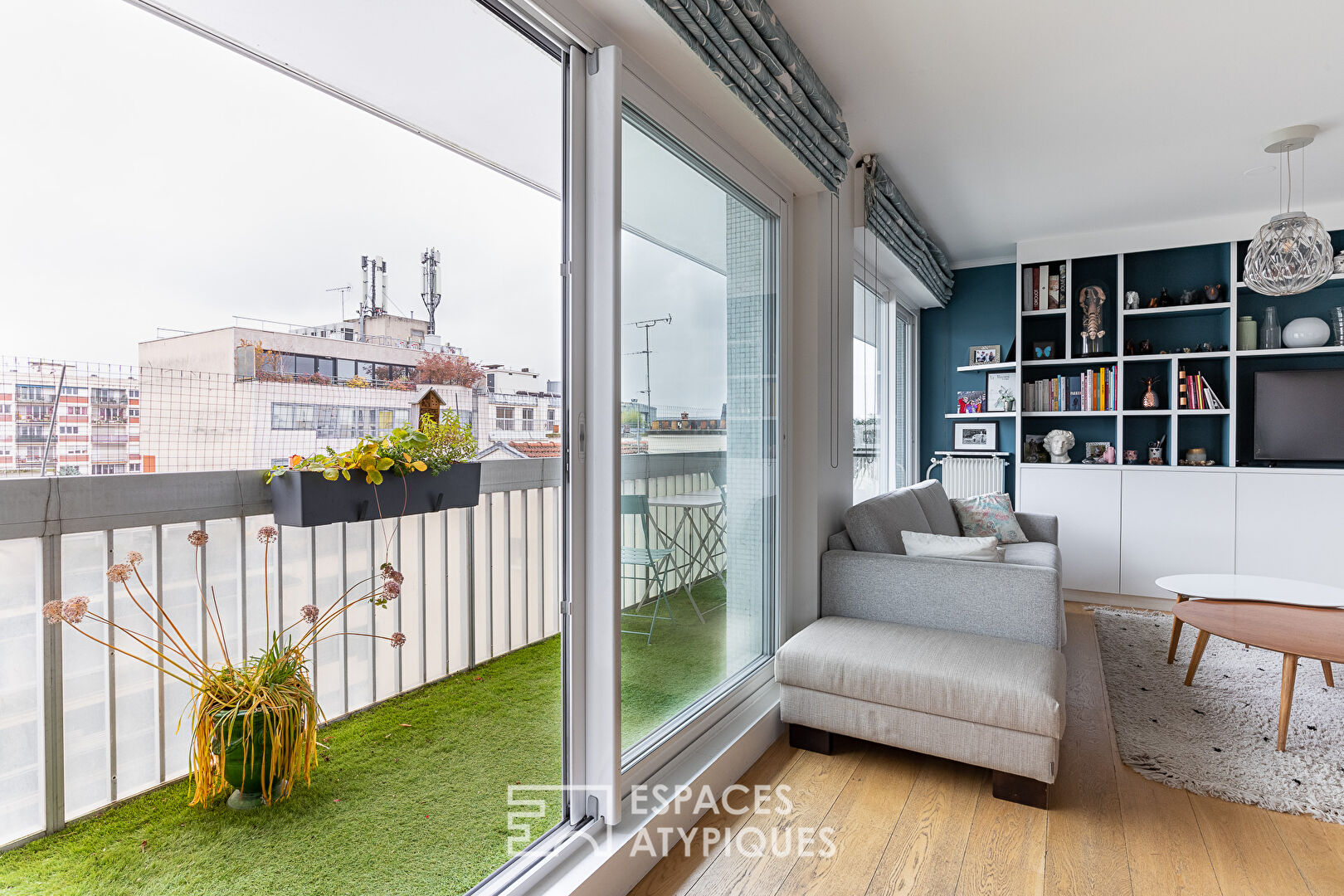 Appartement familial avec balcon-terrasse