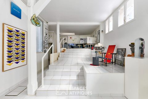 Loft au calme d’une cour à Montmartre