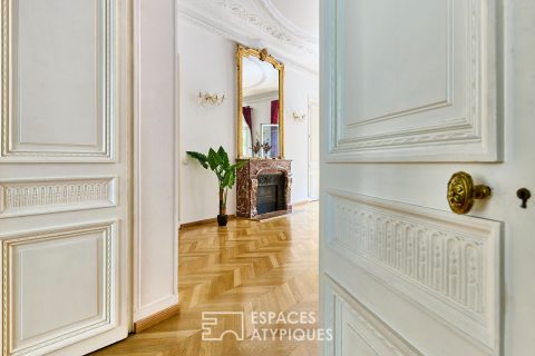 Haussmannian reception apartment – Monceau district