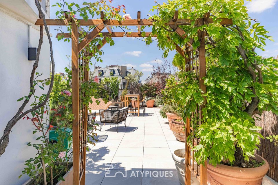 Penthouse avec grande terrasse et vues Paris - Sacré Coeur