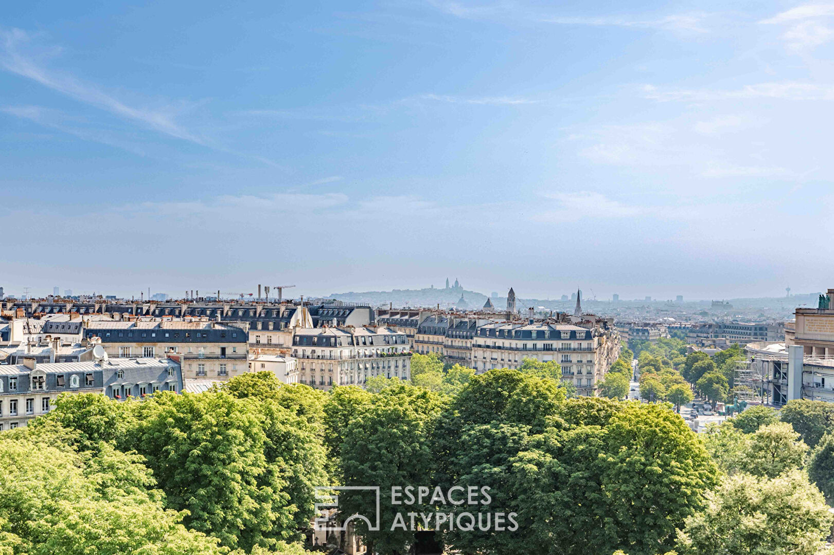 Appartement double à réinterpréter avec extérieurs et vue panoramique – Place du Trocadéro