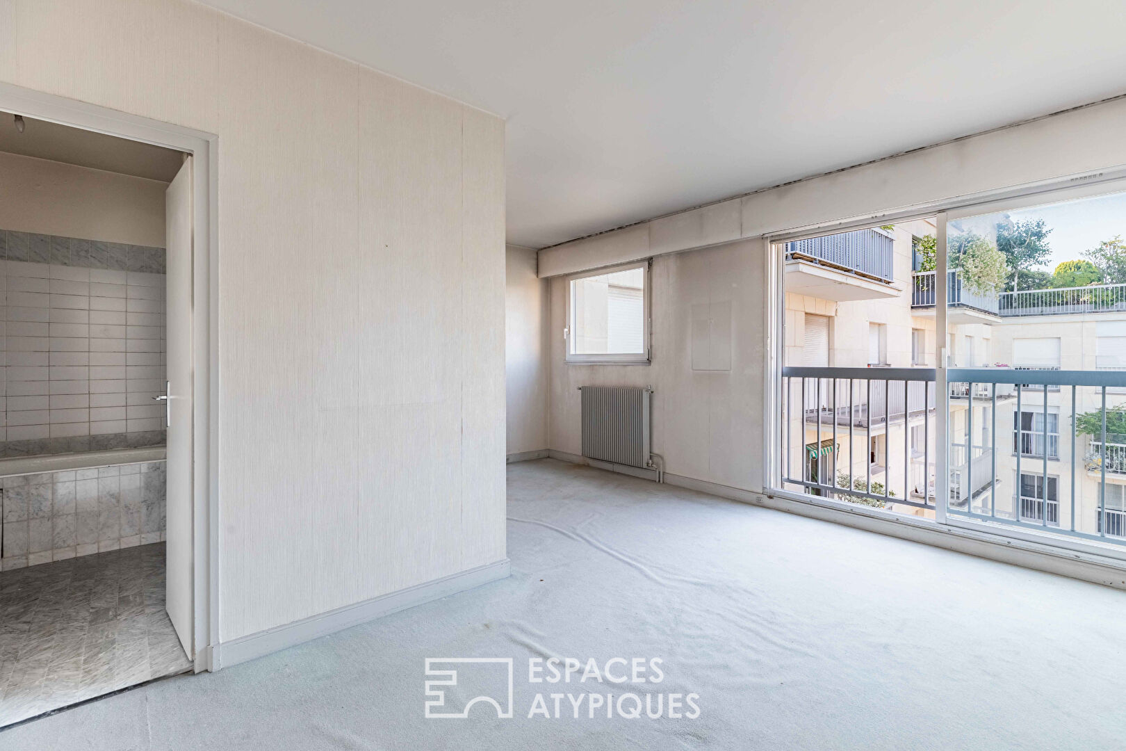 Appartement double à réinterpréter avec extérieurs et vue panoramique – Place du Trocadéro