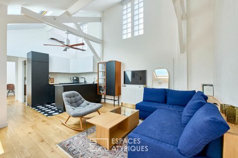 Renovated loft on the top floor near the Olive Market