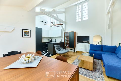 Renovated loft on the top floor near the Olive Market