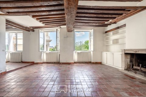 Appartement à rénover avec terrasse et vue Église Saint-Eustache