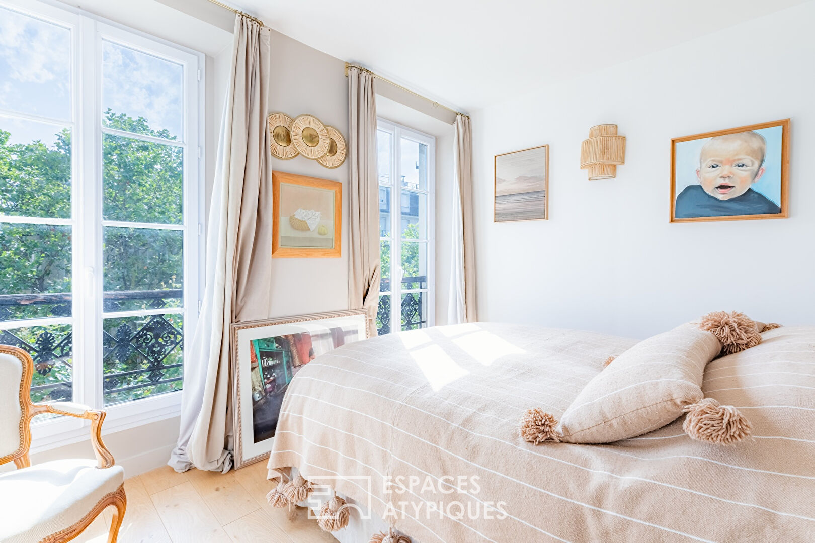 Duplex rénové en dernier étage – Epinettes-Batignolles