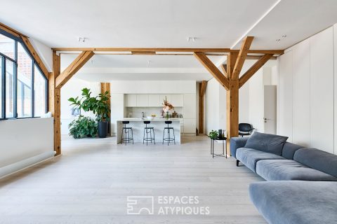 Loft immaculé – Lamarck-Caulaincourt