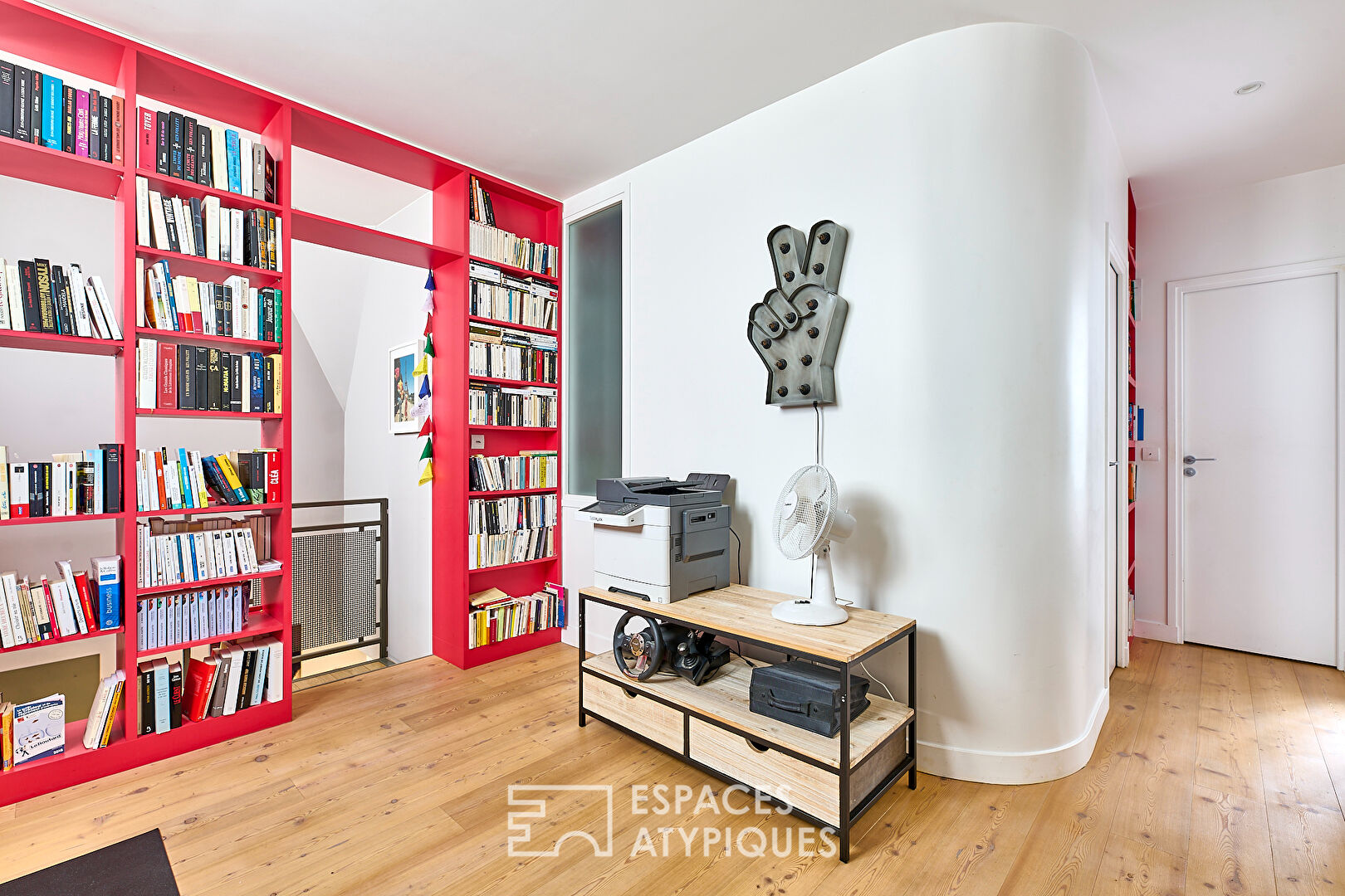 Duplex loft with terrace in Batignolles district