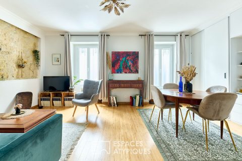 Appartement avec terrasse et jardin aux Batignolles