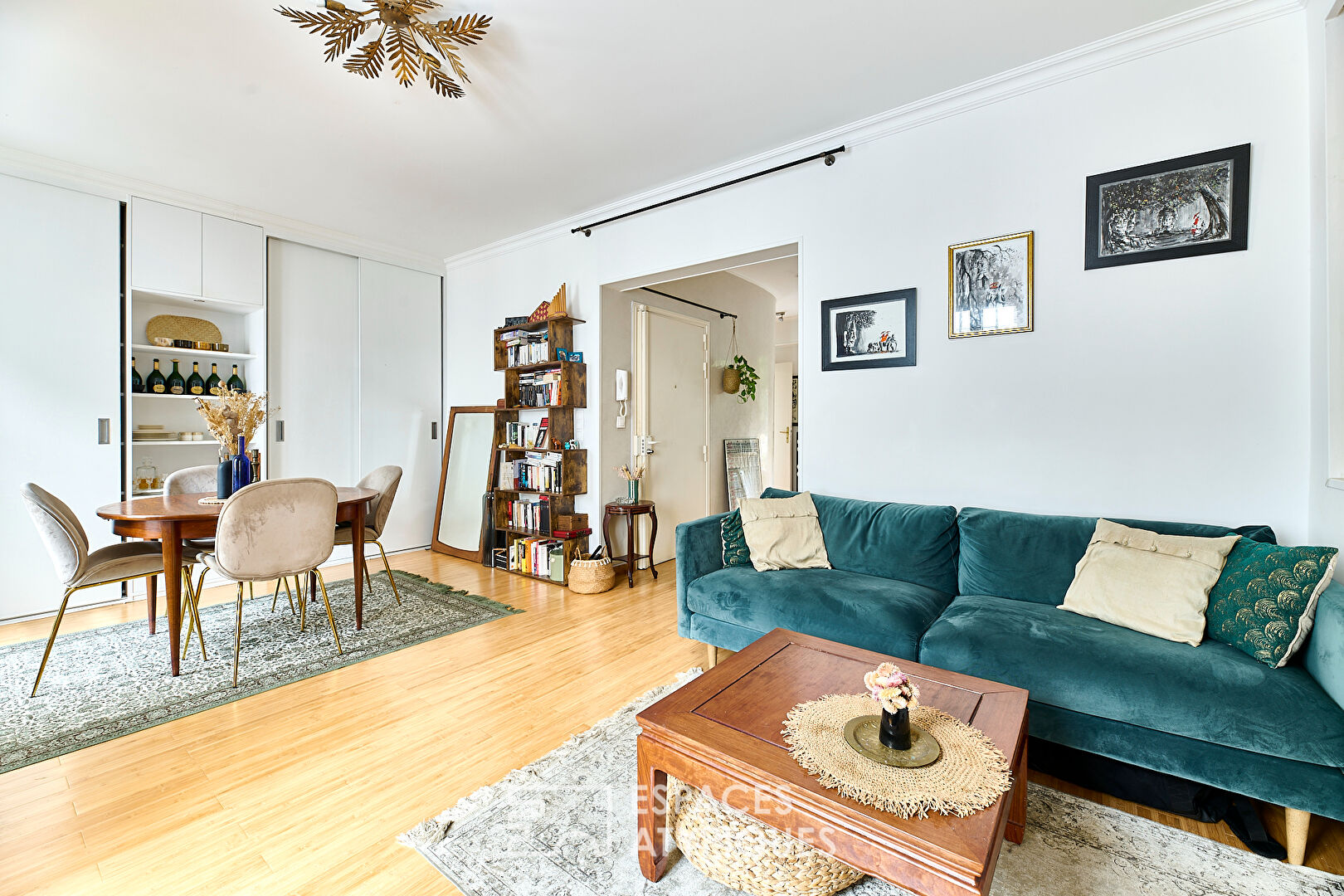 Appartement avec terrasse et jardin aux Batignolles