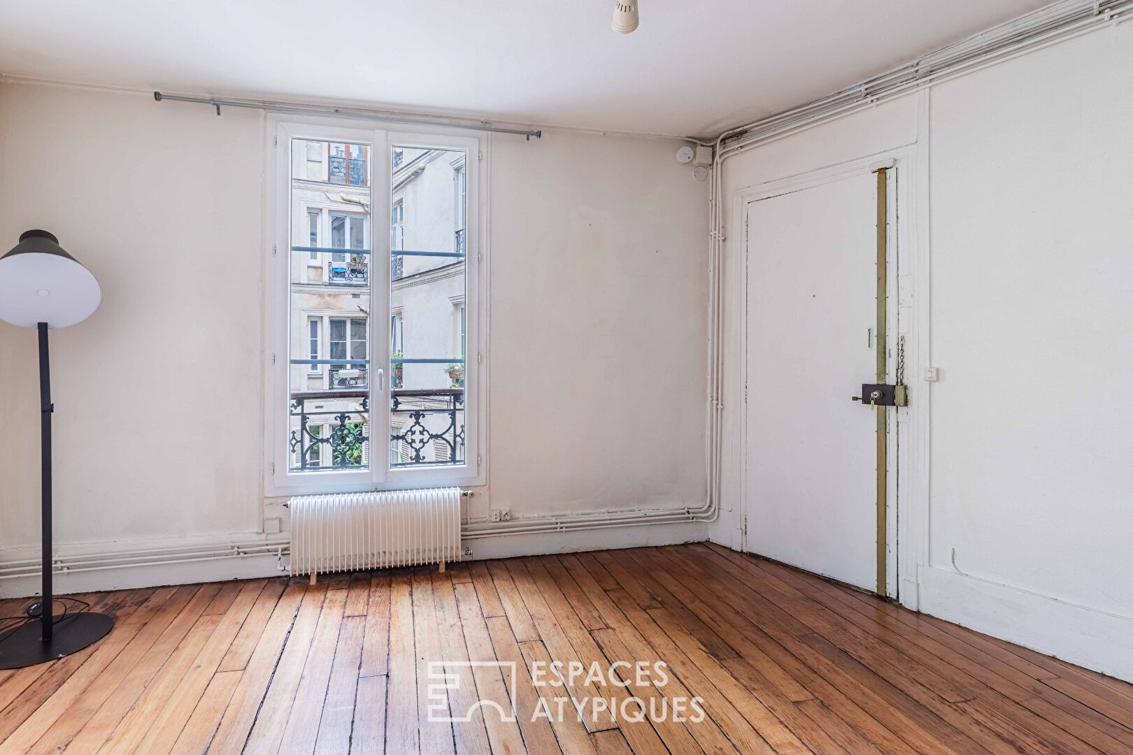 Appartement sur cour aux Batignolles