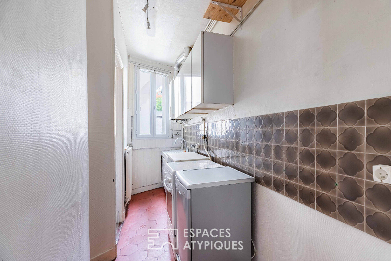 Appartement sur cour aux Batignolles